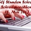 Zwölf Stunden Schreiben – Der Schreibmarathon am 18. und 19.05.2013